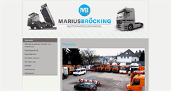 Desktop Screenshot of broecking-lkw.de